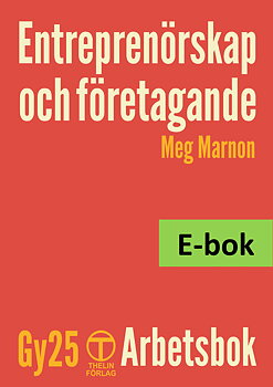 Entreprenörskap och företagande Gy25 - Arbetsbok E-bok Elevlicens