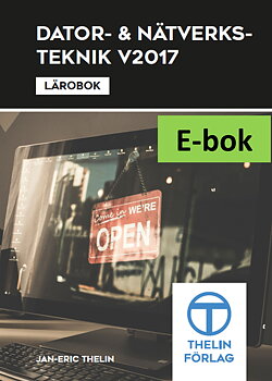 Dator- och Nätverksteknik V2017 - Lärobok E-bok Elevlicens