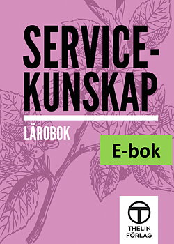 Servicekunskap - Lärobok E-bok Elevlicens