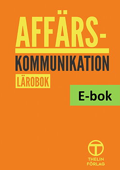 Affärskommunikation  - Lärobok E-bok Elevlicens