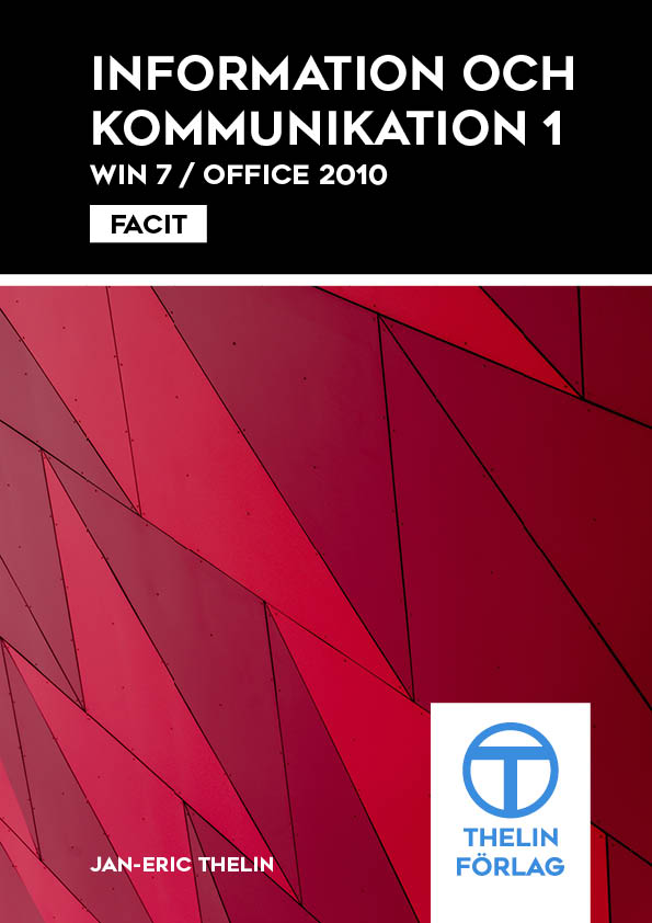 Information o Kommunikation 1 - Facit