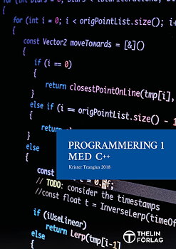 Programmering 1 med C++ V2018 - Referensexemplar