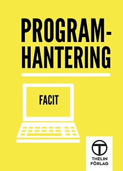 Programhantering GY2011 - Facit