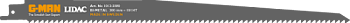 TIGERSÅGBLAD BI-METALL -	300 x 19 x 1,3 - 1013-3090 - 50 pack
