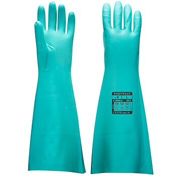 Förlängd Nitril Gauntlet