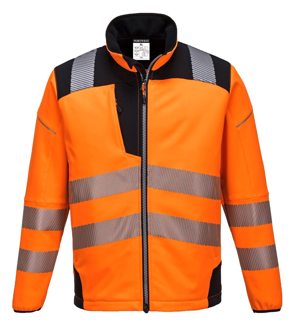 Hi-Vis softshell jacka - 4