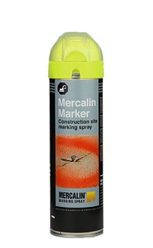 MERCALIN MARKER : BYGGNADSFÄRG FLUO
