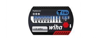 Bitsats FlipSelector T-bits 25 mm - sexkant, 13 delar 1/4"