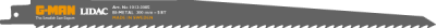 TIGERSÅGBLAD BI-METALL - 300 x 19 x 1,3 - 1013-3085 - 50 pack