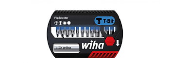 Bitsats FlipSelector T-bits 25 mm - blandat 13 delar 1/4"
