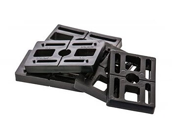 Pallbricka/ distanskloss svart 10mm -8 pack
