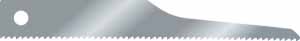 Karosserisågblad Standardfäste med hål - 2515-0914GM