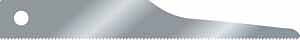 Karosserisågblad Standardfäste med hål - 2515-0924GM