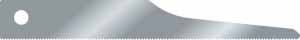Karosserisågblad Standardfäste med hål - 2515-0932GM