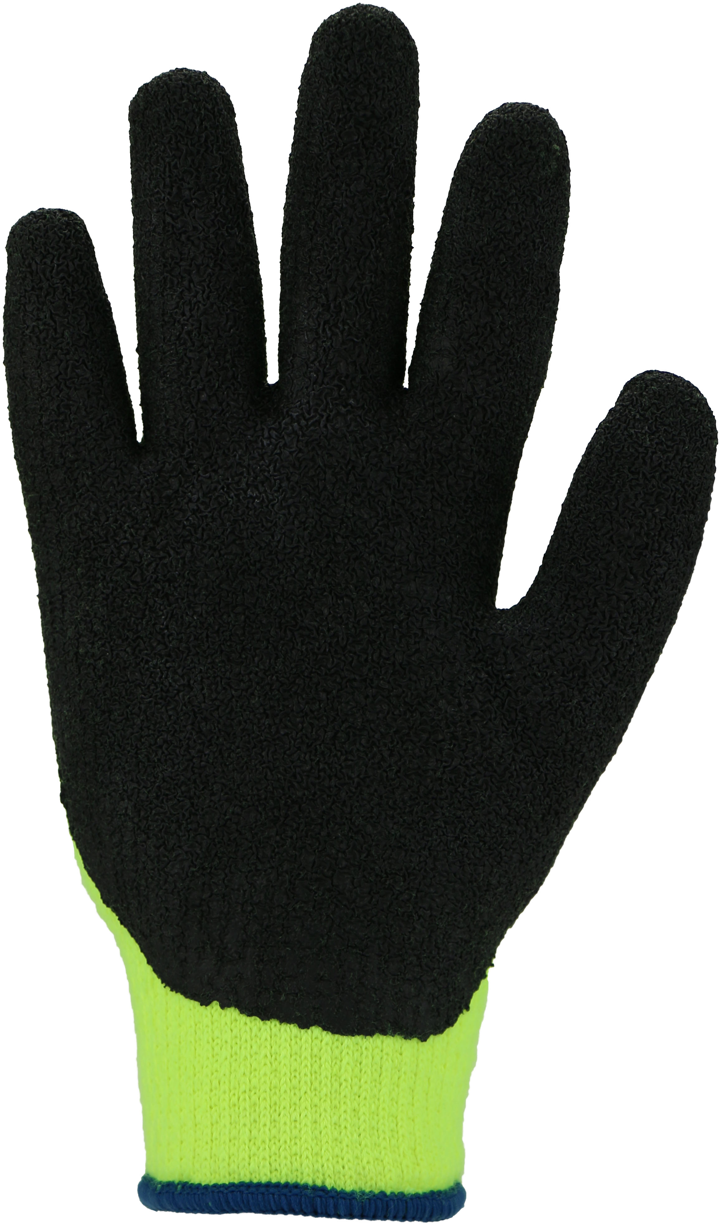 Stickade vinterhandskar med latexbeläggning - 2