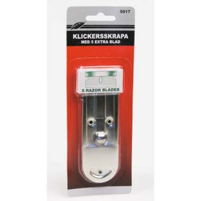 Klickerskrapa - blad