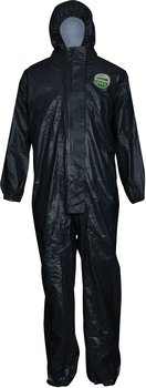 Chemical protection coverall flammhemmend