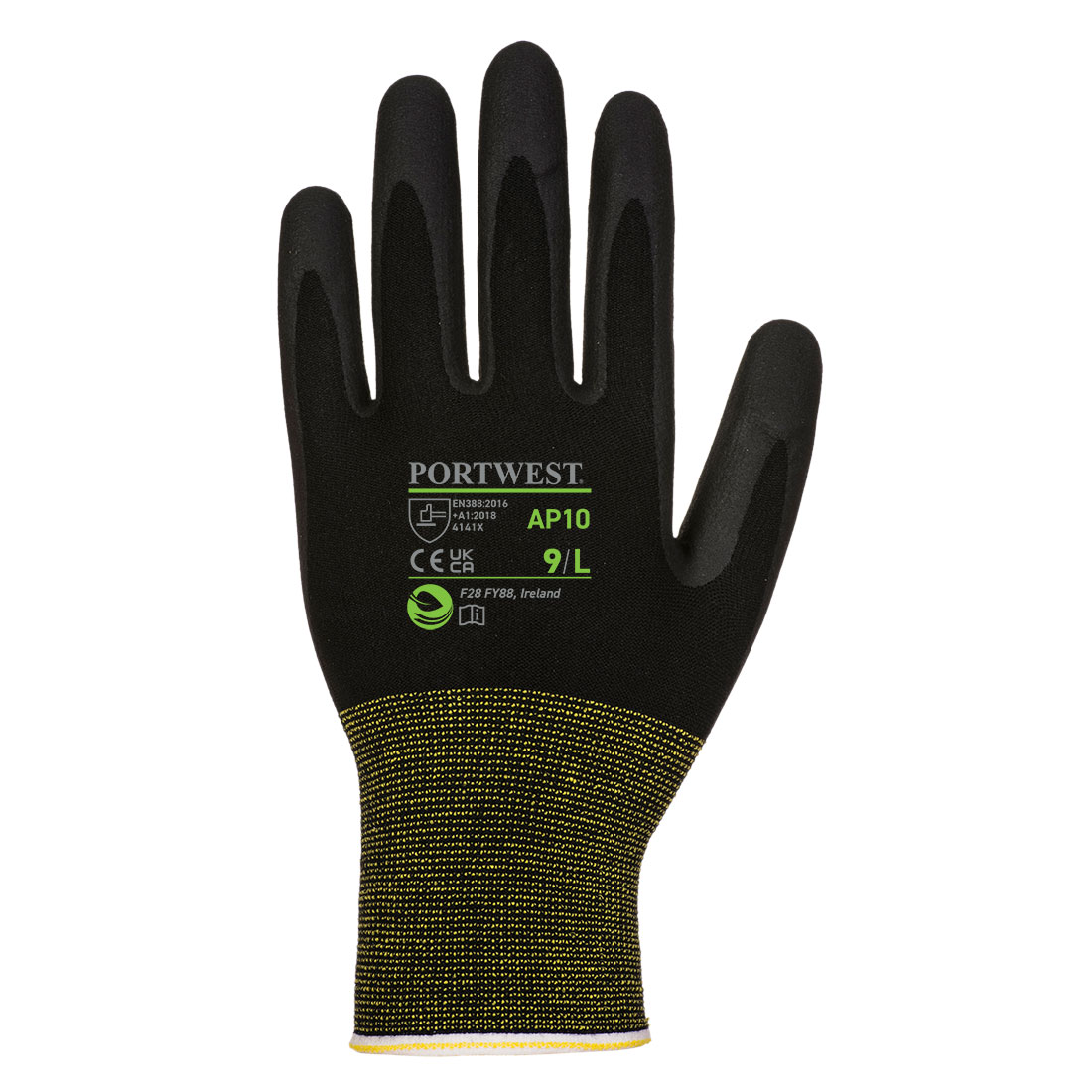 NPR15 Foam Nitrile Bamboo handske - 2