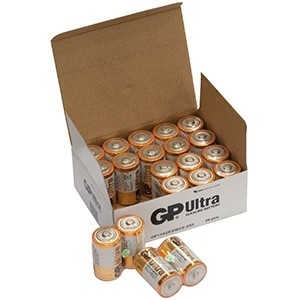 BATTERI GP D/20-PACK BUL