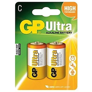 BATTERI GP C/2-PACK BLISTER