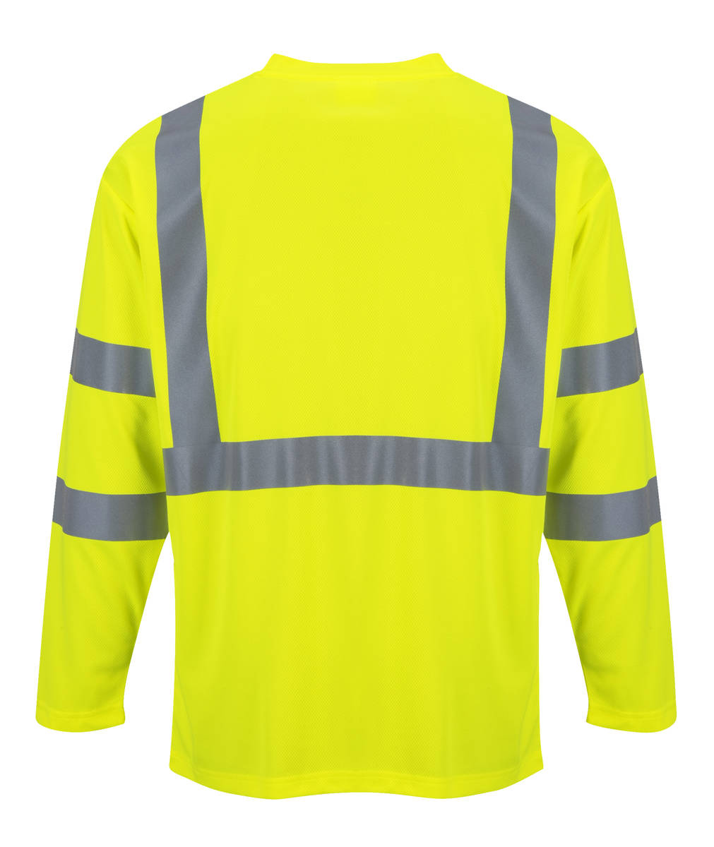  Hi-Vis Långärmad Pocket T-Shirt - 4