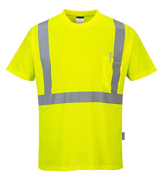 Hi-Vis Pocket T-Shirt
