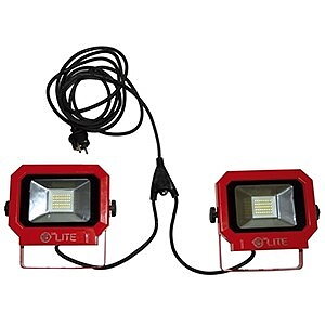 ARBETSLAMPA 2X20 W