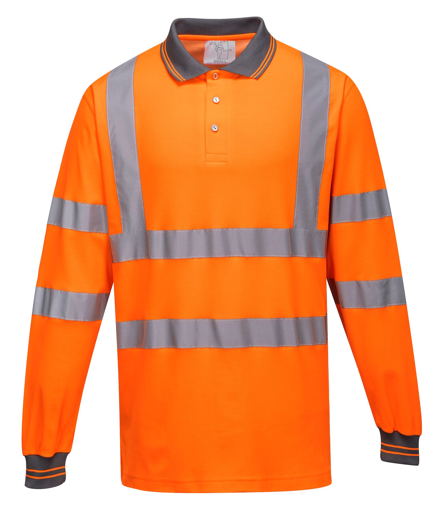 Långärmad bomulls polo
