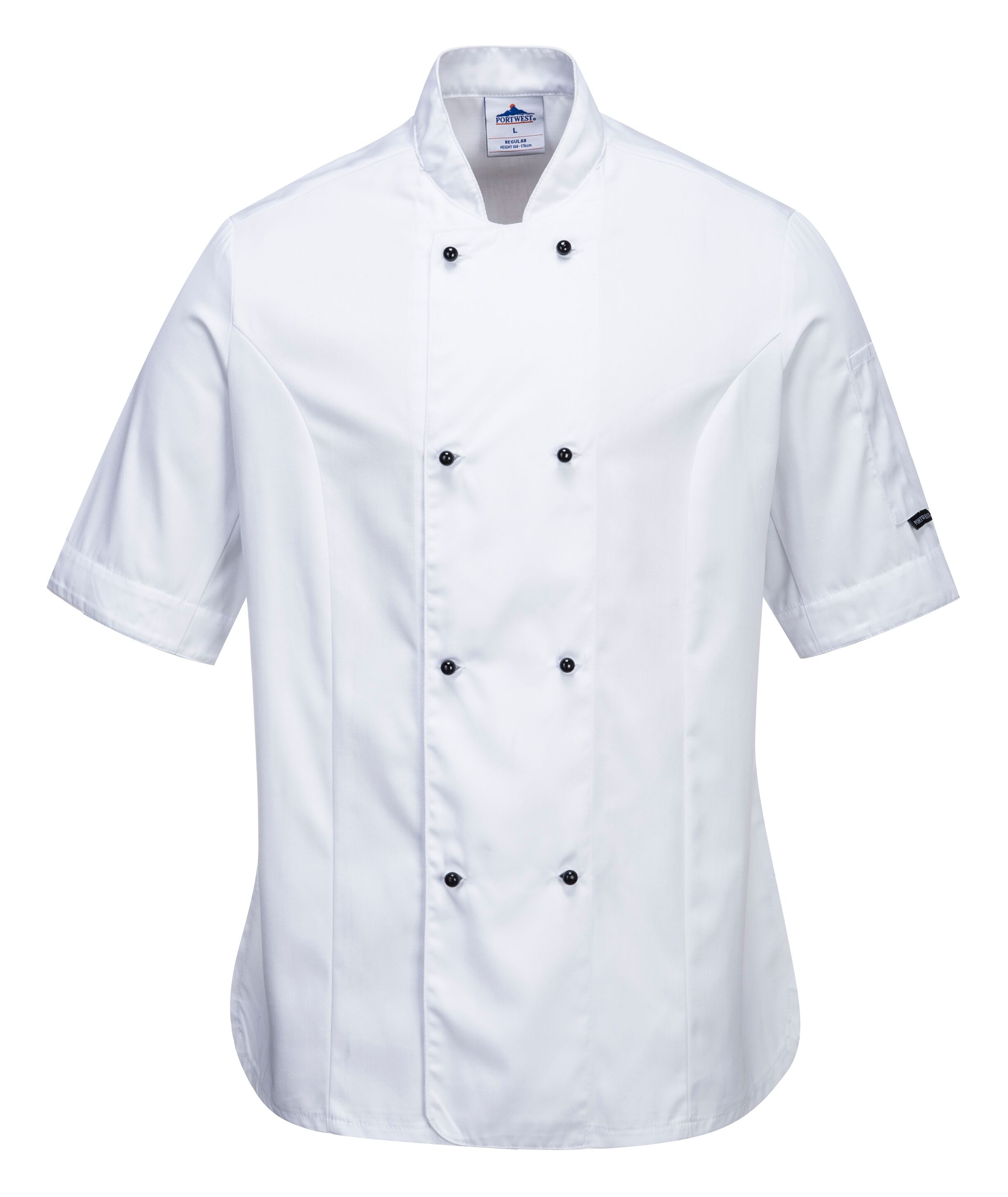 Rachel Dam kortärmad Chefs Jacket