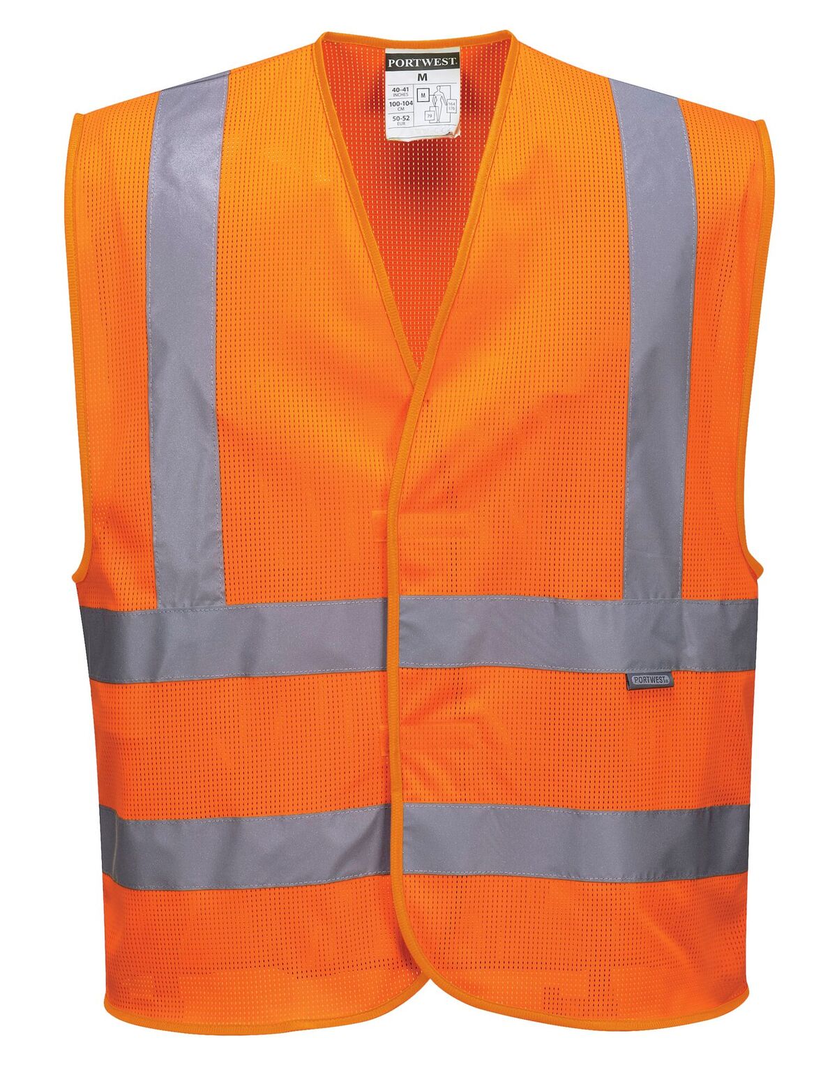 Hi-Vis Väst med Svarta Kontraster - 2