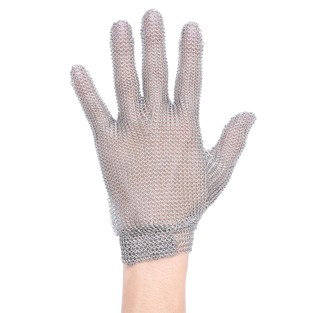 Chainmail Glove Silver
