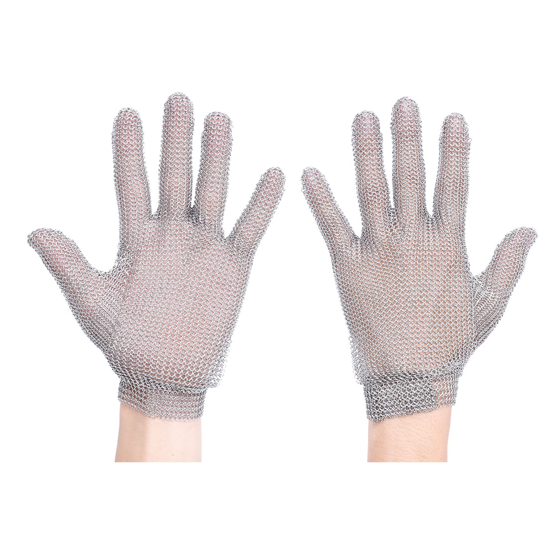 Chainmail Glove Silver - 2