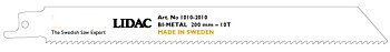 Tigersågsblad Bi-Metall 200mm - 50 pack (2,5)
