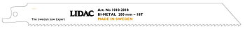 Tigersågsblad Bi-Metall 200mm - 50 pack (1,4)