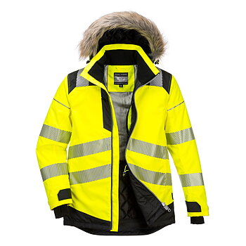 Hi-Vis Vinter Parkas Jacka