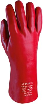 PVC Handske Röd - 450mm