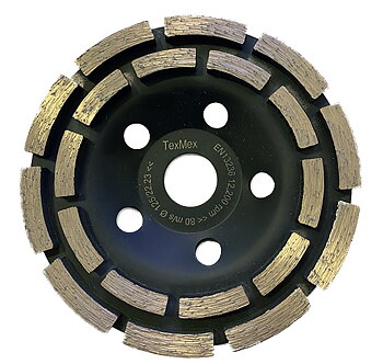 Slipskål 125 mm -22.23mm - Allaround betong -  Universal
