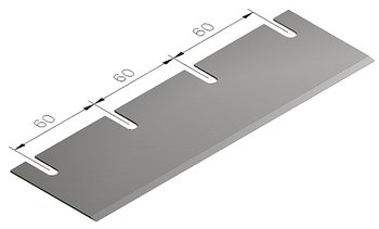 Mattstripperblad Rakt 210 x 65 x 1 mm