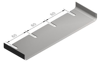 Mattstripperblad Uppvikt 225 x 65 x 1 mm