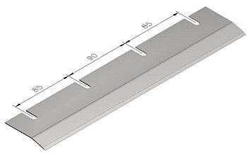 Multistripperblad Bockat 320 x 65 x 1 mm