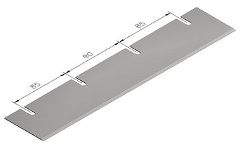 Multistripperblad Rakt 320 x 65 x 1 mm