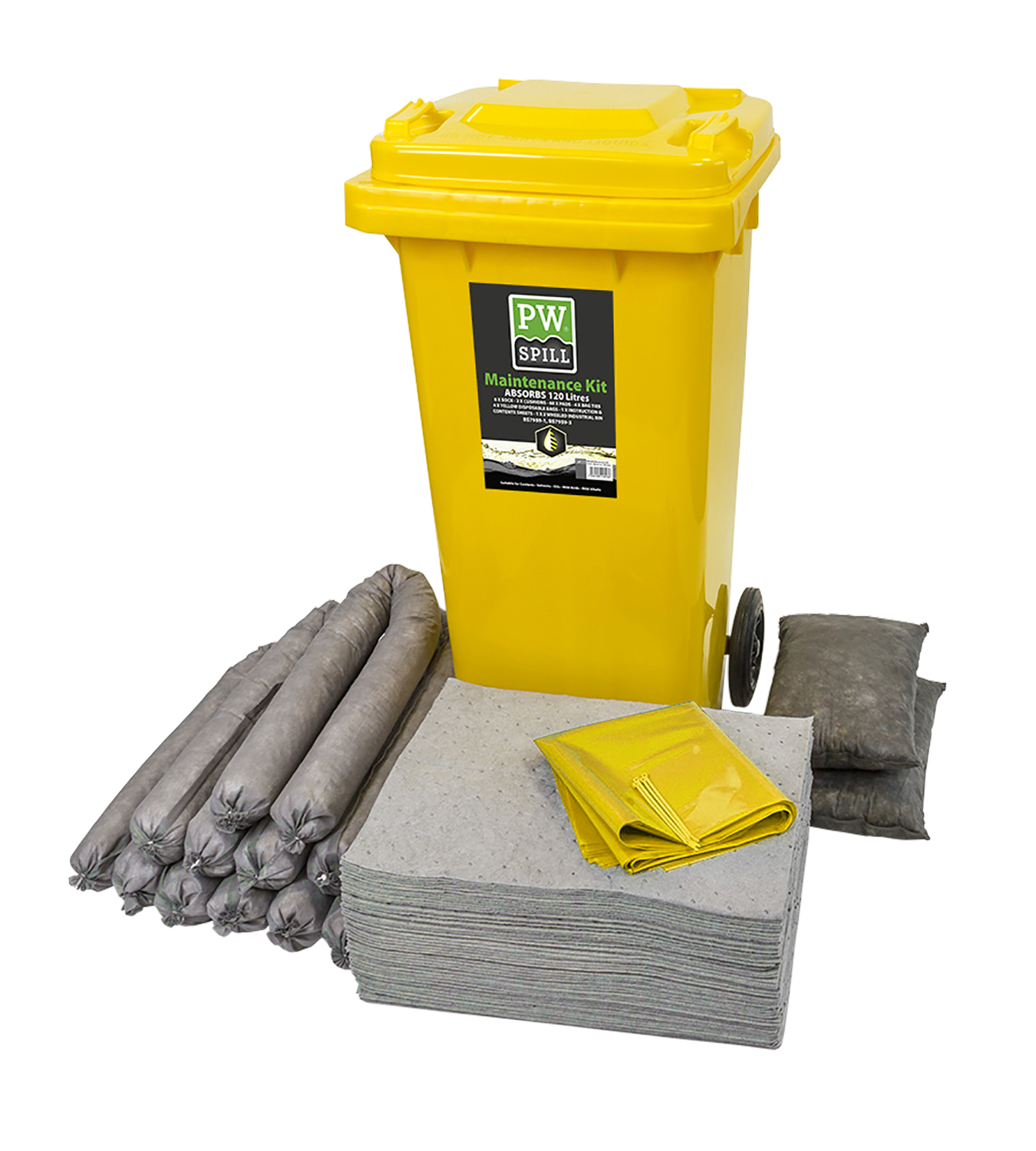 PW Spill 120 Liter underhållskit - 2