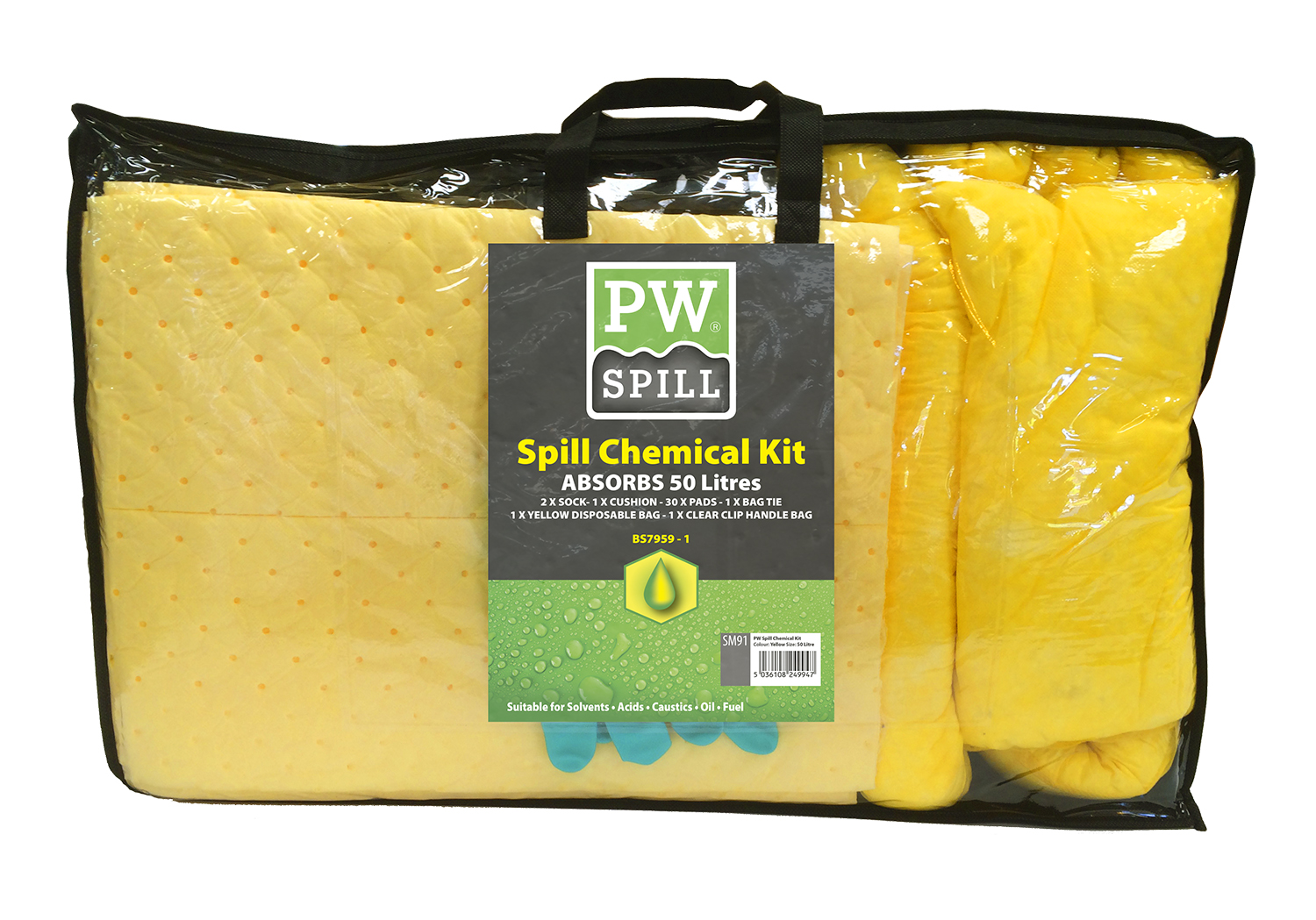 PW Spill 50 liters Kemikalie Kit - 2