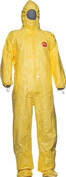 Tychem®-C CHA5 Protection coverall - gul