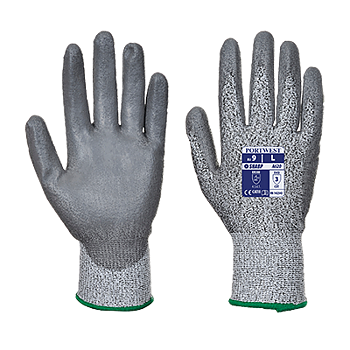 Skärskyddsklass 3 PU Palm Handske
