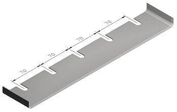 Turbostripperblad Uppvikt (Wolff) 360 x 65 x 1,5 mm