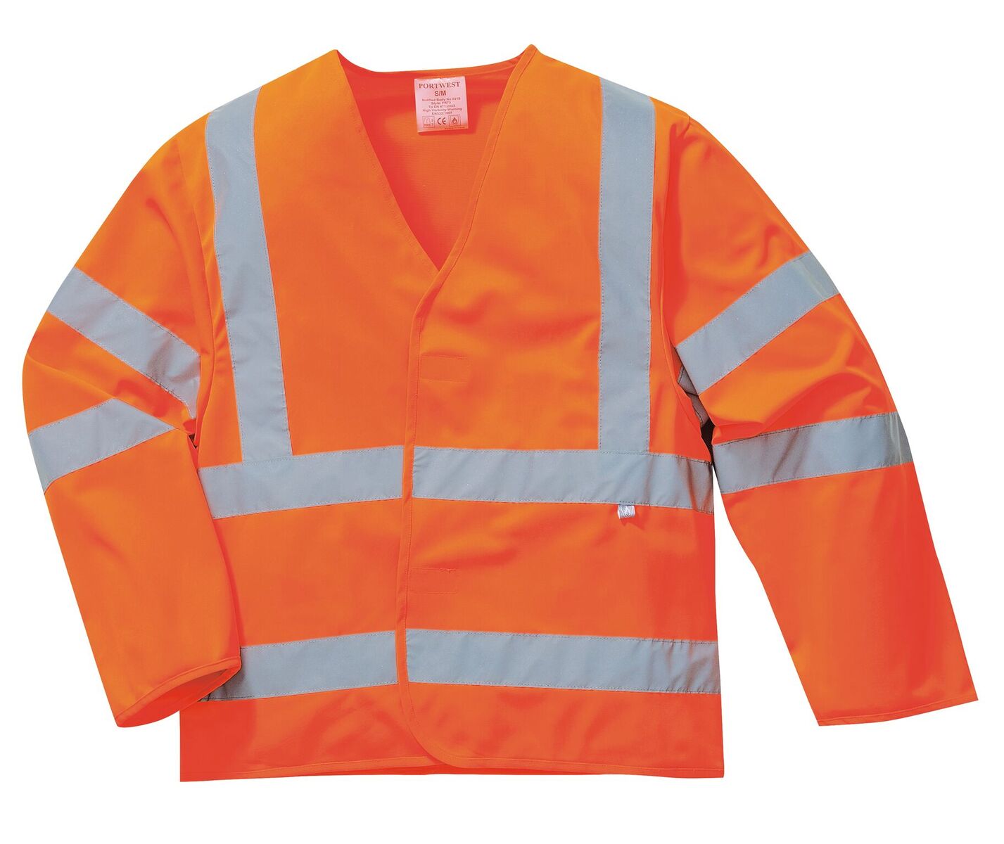 Hi-Vis Anti statiska Jacka - flamsäkert - 2