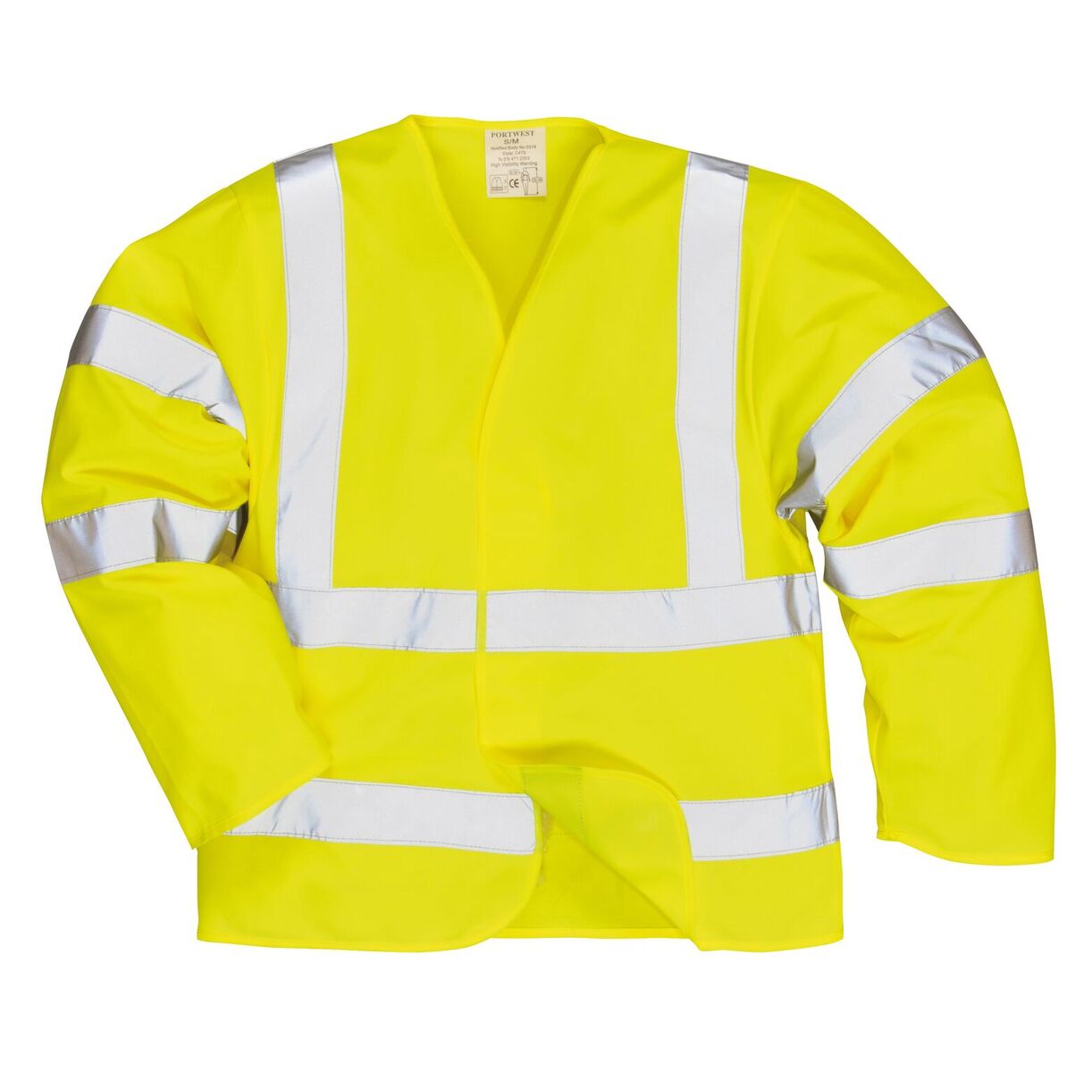 Hi-Vis Anti statiska Jacka - flamsäkert