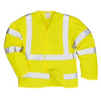 Hi-Vis Anti statiska Jacka - flamsäkert
