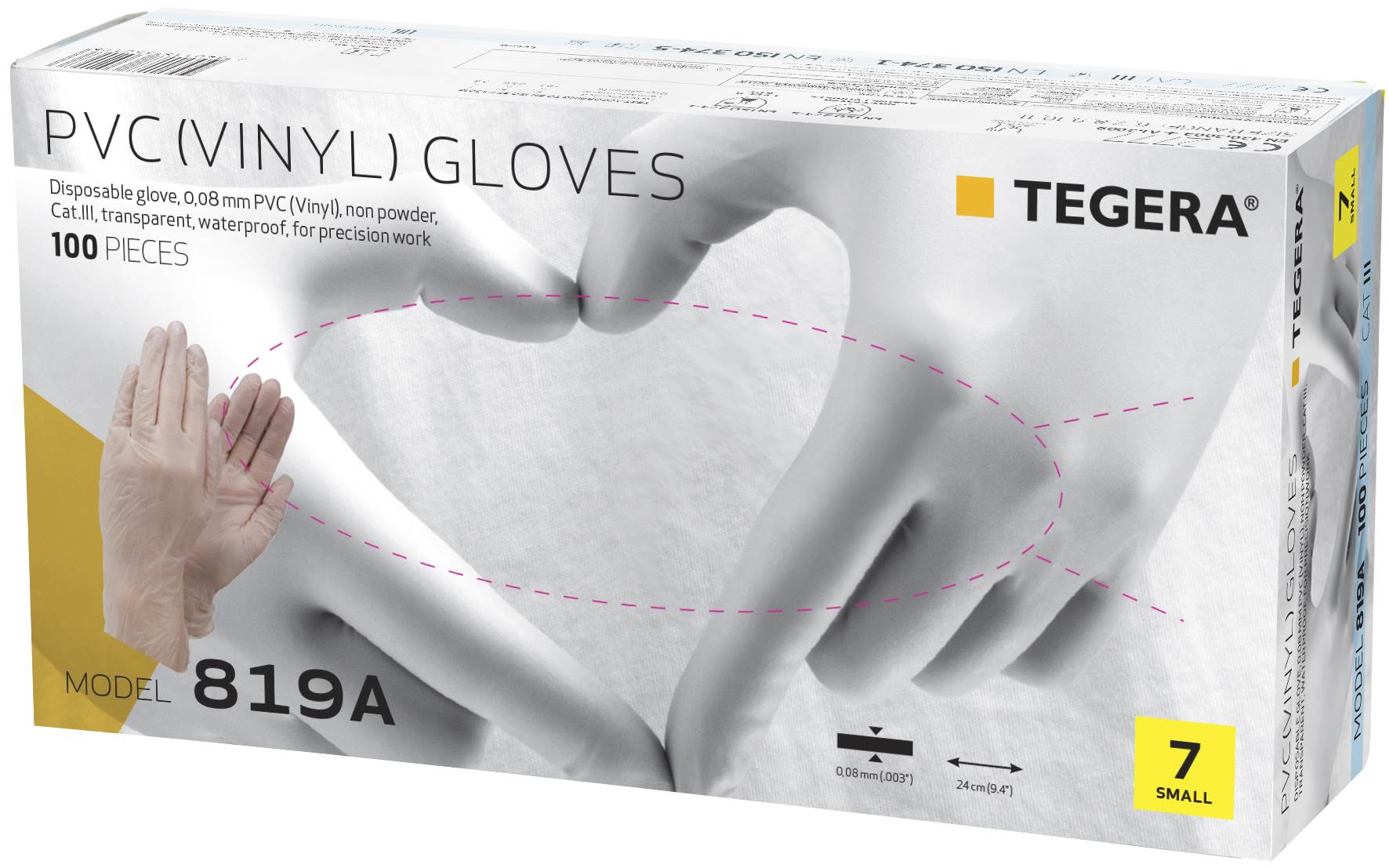 Tegera livsmedelshandske - 100 pack